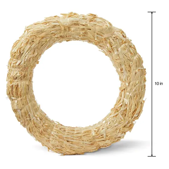 FloraCraft Straw Wreath Form-10" {2}