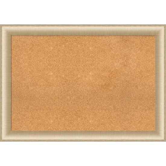 Elegant Framed Corkboard, Natural Cork Elegant Honey {1}