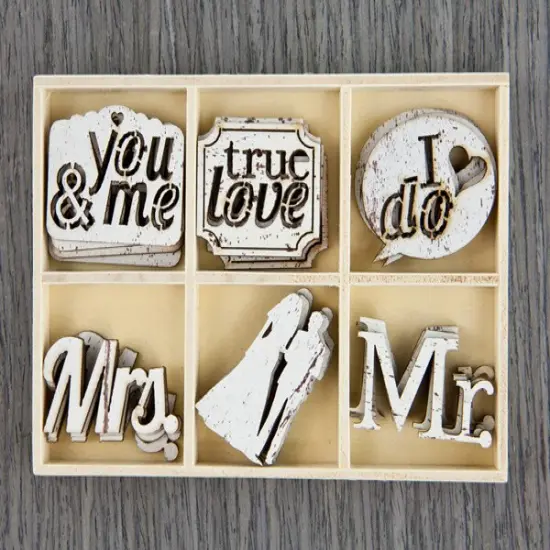 Prima Marketing Inc Wood Icons - Something Blue - 655350572884 {1}