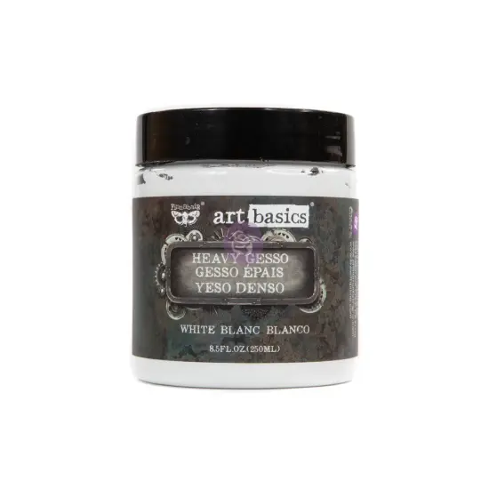 Prima Marketing Inc Art Basics - Heavy Gesso - White (8.5 Fl. Oz.) 655350961442 {1}