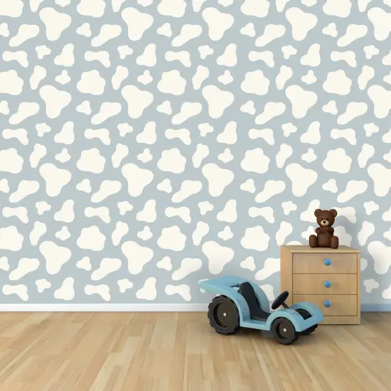 Cow Spots: Camoflage Wallpaper Wall Stencil | 3149 by Designer Stencils | Pattern Stencils | {2}