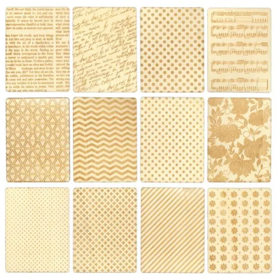 Prima Marketing Inc Wood Atc Cards 3 655350572945 {1}