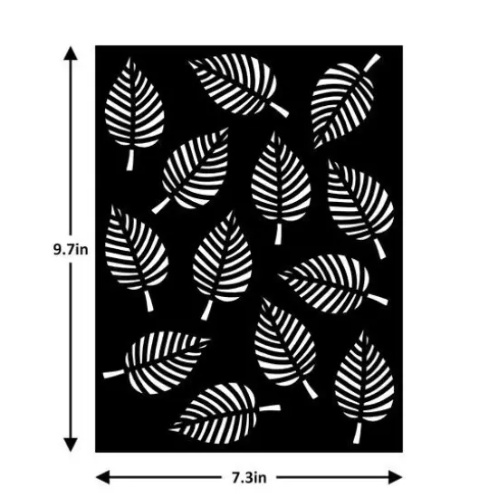 Little Birdie Reusable Stencil 7.3"X9.7" {3}