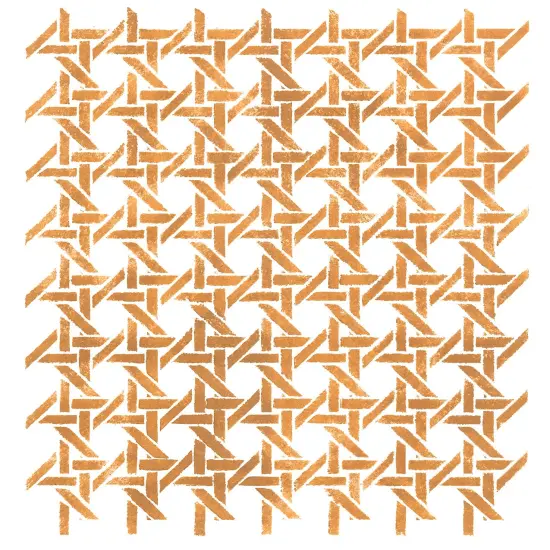 Caned Lattice Wall Stencil | 3477 by Designer Stencils | Pattern Stencils | Reusable Stencils for Painting | Safe & Reusable Template for Wall Decor | Try This Stencil Instead of a Wallpaper | Easy to Use & Clean Art Stencil Pattern {1}