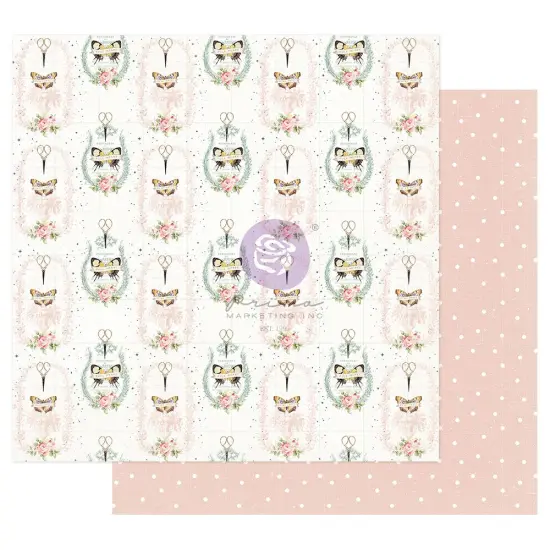 Prima Marketing Inc My Sweet Collection 12x12 Sheet - Sewn With Love - 10 Sheet W/ Foil Details / Paper 655350996925 {1}