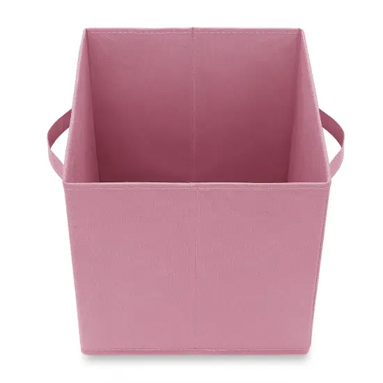 Casafield Set of 6 Collapsible Fabric Cube Storage Bins - 11" Foldable Cloth Baskets for Shelves, Cubby Organizers & More {4}