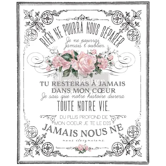 Redesign Decor Transfers My Heart 24"x35" 655350647650 {1}