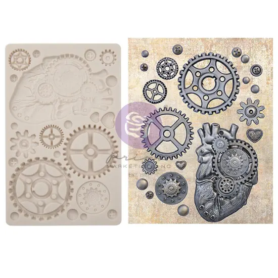 Finnabair Moulds - Love Machine - 5" x 8" x 8mm Copyright #VA0002330075 {1}