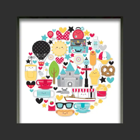 Doodlebug Design Shadow Box Insert Kit-Fun At The Park {2}