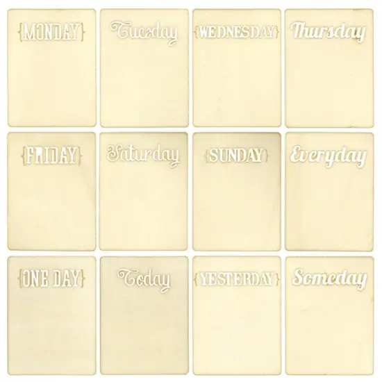 Prima Marketing Inc Wood Atc Cards 5 655350572969 {1}