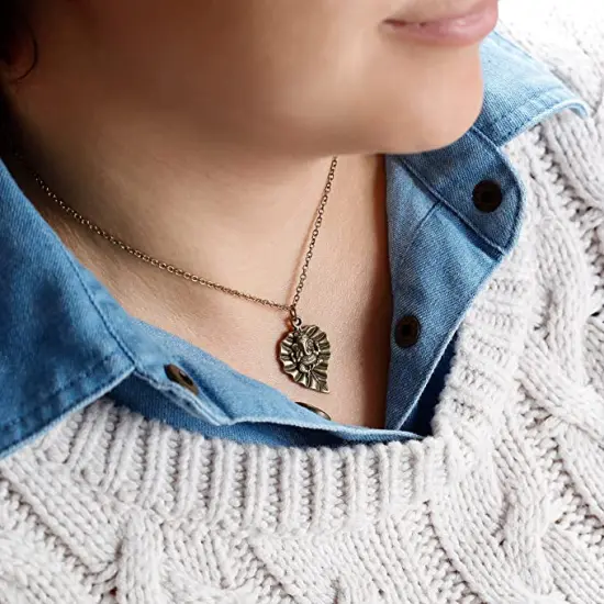 Incraftables 166pcs Bronze Charms Set for Jewelry Making. Bulk DIY Necklace, Bracelet, Bangle & Keychain Making Kit w/ 120pcs Antique Charms (Small & Large), 20pcs Word Charms & 26pcs A-Z Letter Charm {2}