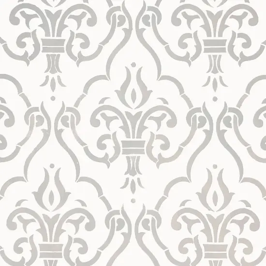 Diamond Wallpaper Wall Stencil | 3424 by Designer Stencils | Pattern Stencils | Reusable Stencils for Painting | Safe & Reusable Template for Wall Decor | Try This Stencil Instead of a Wallpaper | Easy to Use & Clean Art Stencil Pattern {1}