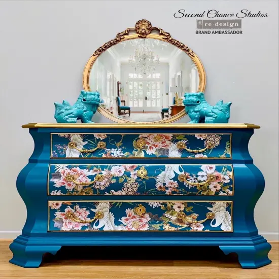 Redesign Decor Transfers Elegance & Flowers 48"x35" 655350647667 {4}