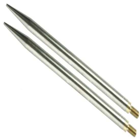 HiyaHiya Interchangeable Needle Tips 5 inch (13cm) Sharp Steel Size US 13 (9mm) HISSTINTIP5-13 {1}