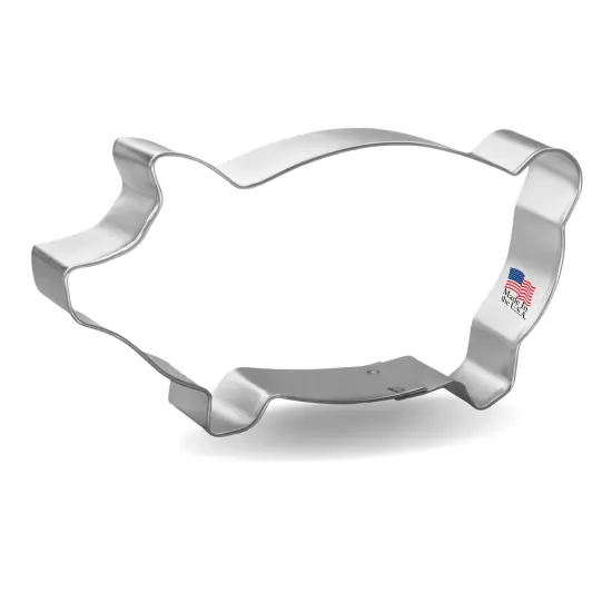CookieCutter.com Marranitos Pig Cookie Cutters 5 in, Tin Plate Steel, Handmade in the USA {1}
