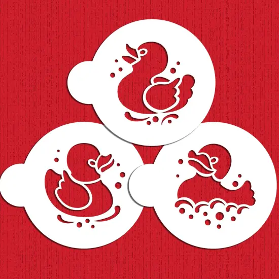 Rubber Duckies Cookie Set | C784 by Designer Stencils | Cookie Decorating Tools | {5}