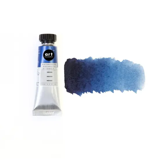 Art Philosophy Art Philosophy® Artist Grade Watercolor Tubes - Indigo - 15 Ml - Series #1 655350643591 {1}