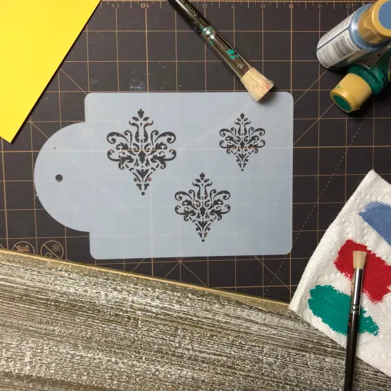 Lace Icon Cake Stencil Set | C715 by Designer Stencils | Stencils for Royal Icing, Airbrush, Dusting Powder | {4}