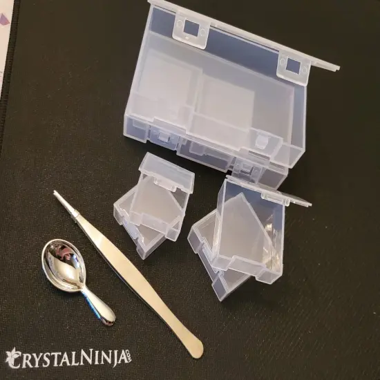 Clear Rhinestone Storage:BOKKUSU -55pc {4}