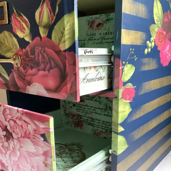 Redesign Decor Transfers Lush Floral I 48"x35" 655350644215 {4}