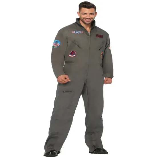 Air Force Pilot Flight Suit Men's Costume {1}