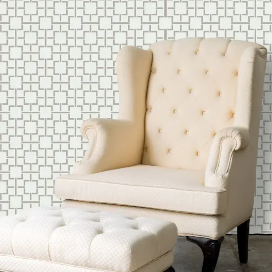 Contemporary Lattice Wallpaper Wall Stencil | 3649 by Designer Stencils | Pattern Stencils | Reusable Stencils for Painting | Safe & Reusable Template for Wall Decor | Try This Stencil Instead of a Wallpaper | Easy to Use & Clean Art Stencil Pattern {2}