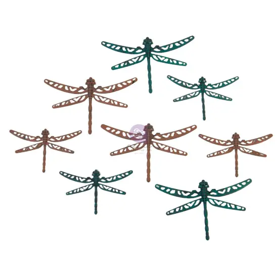 Prima Marketing Inc Mechanicals - Scrapyard Dragonflies - 8 Pcs 655350968526 {1}