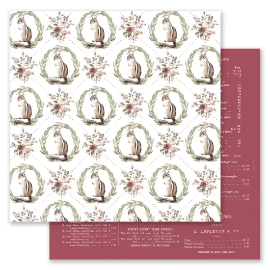 Farm Sweet Farm Collection 12x12 Sheet - Farm & Fauna - 12x12 in, w foil details (10 SHEETS) {1}