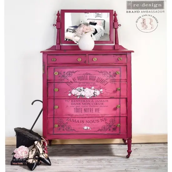 Redesign Decor Transfers My Heart 24"x35" 655350647650 {3}