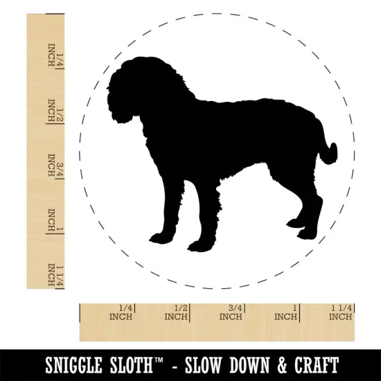 American Water Spaniel Dog Solid Rubber Stamp for Stamping Crafting Planners {1}