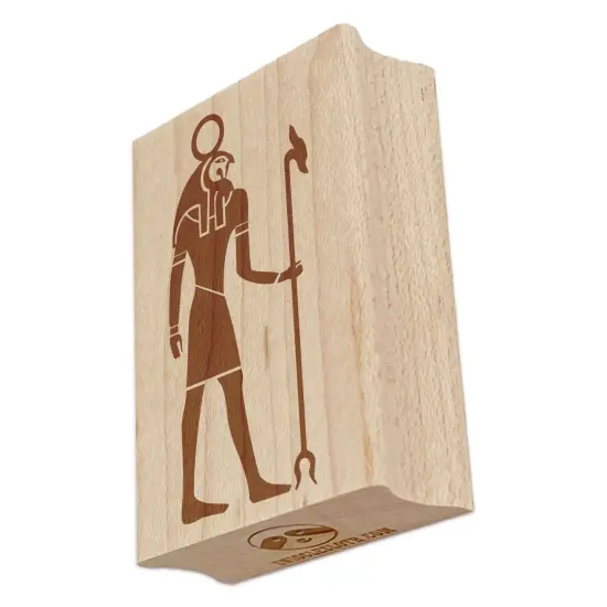 Egyptian Ra Horus Hieroglyph Rectangle Rubber Stamp for Stamping Crafting {2}