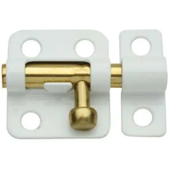 833 2&rdquo; Window Bolts White {1}