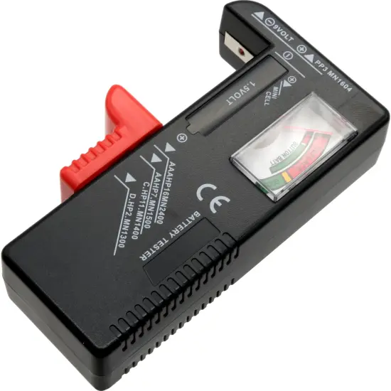 2 Watch Battery Tester Will test AAA, AA, D, 9 volt, 12 volt, 6 volt & 3 volt  {3}