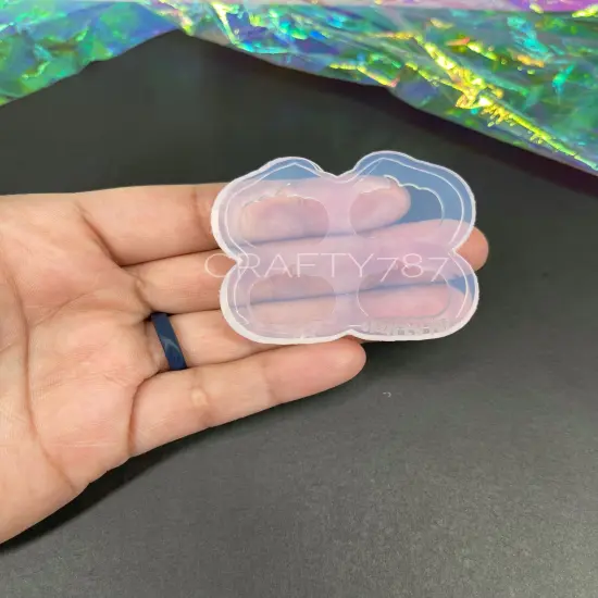 Pumpkin Stud Earring Silicone Mold(A6) {4}