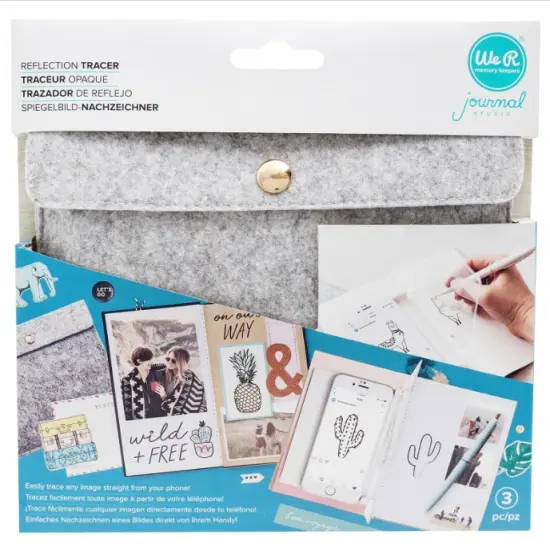 TOOL - We R Memory Keepers - We R Memory Keepers Journal Magic Reflector - TRACER (3 PIECES) 660451 by American Crafts {4}
