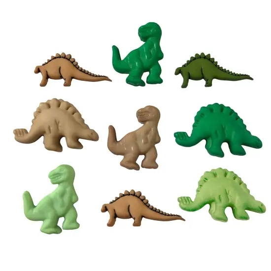 Buttons Galore and More Craft & Sewing Buttons - Dinosaurs - 27 Buttons {1}