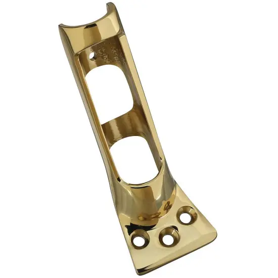 Flag Pole Brackets Satin Nickel {2}