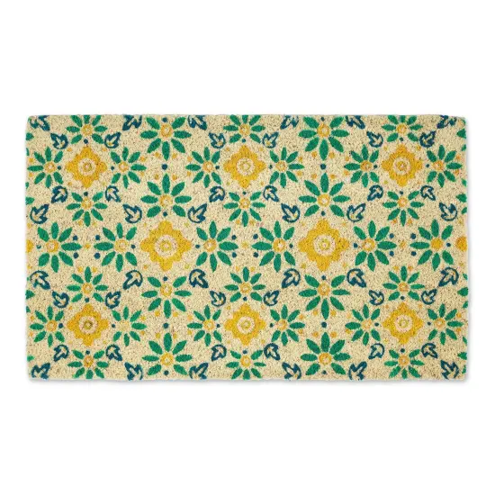 DII Artichoke With Natural Jute Chevron Hand-Loomed Rug {1}