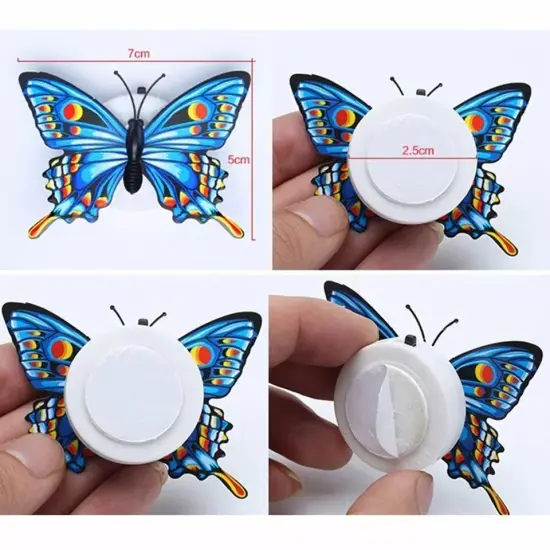 12 PCS LED Light up Butterflies {5}