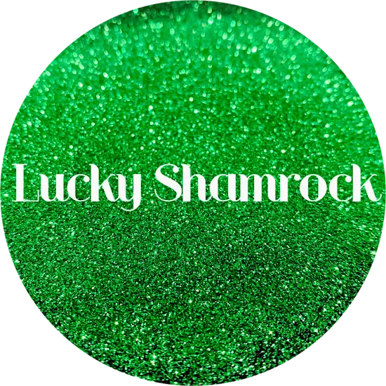 Polyester Glitter - Lucky Shamrock by Glitter Heart Co.&trade; {1}