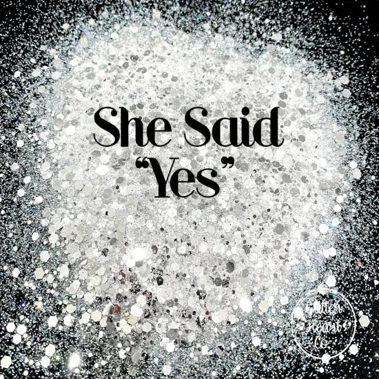 Polyester Glitter - She Said "Yes" by Glitter Heart Co.&trade; {3}