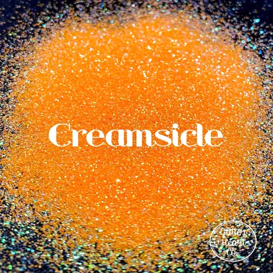 Polyester Glitter - Creamsicle by Glitter Heart Co.&trade; {3}
