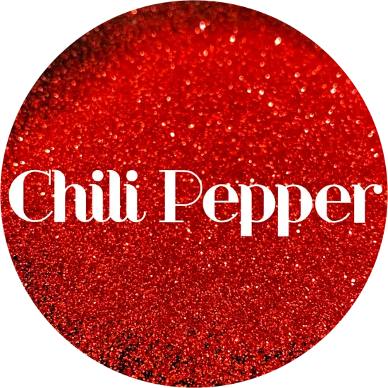 Polyester Glitter - Chili Pepper by Glitter Heart Co.™ {1}