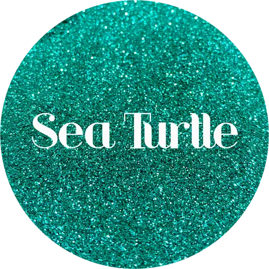 Polyester Glitter - Sea Turtle by Glitter Heart Co.&trade; {1}