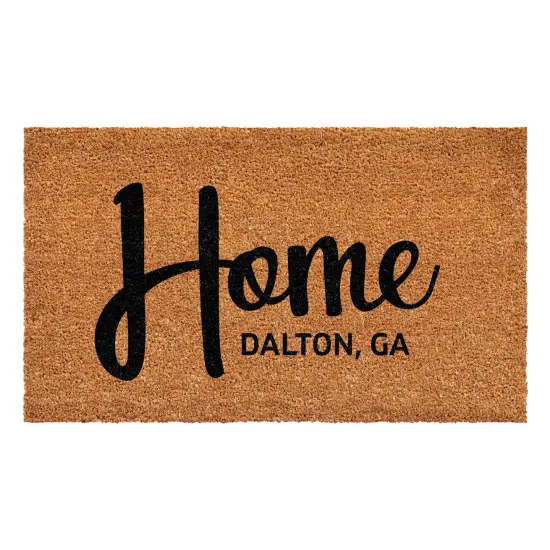 Personalized Home City,State Doormat, {1}