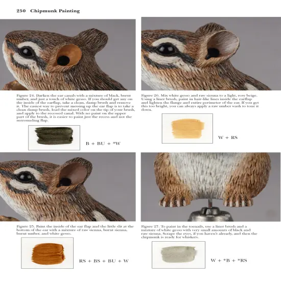 Carving Animals -- Bunnies and Chipmunks {4}