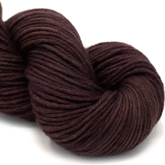 Living Dreams Purity: Organic Merino DK Yarn. Pacific Northwest Hand Dyed. Mahogany {2}