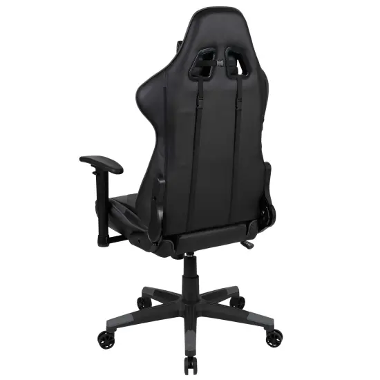 Emma and Oliver Z200 Gaming Chair Racing Office Ergonomic Computer PC Chair with Reclining Back Gray {4}