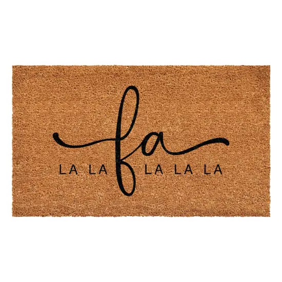 Chic Fa La La Doormat 17" x 29" {1}