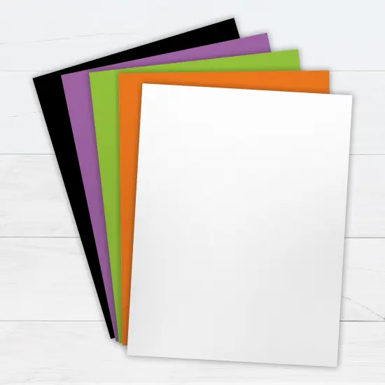 Printworks Halloween Paper, Includes Black, Purple, Green, Orange and White Paper, 8 &frac12;&rdquo; x 11&rdquo;, 300 Sheets (00582) {2}